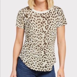 Evereve Leopard Jersey Tee